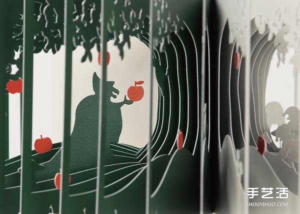 紙雕藝術(shù)：壯麗富士山縮小成迷你立體書 -  itrip.net.cn