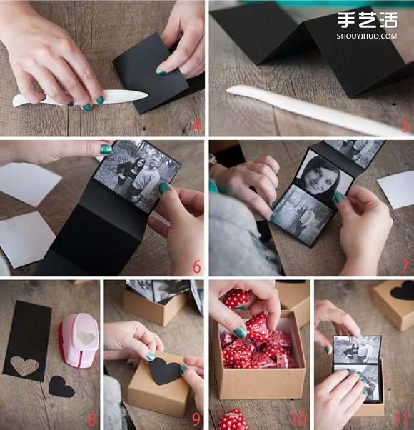 自制折疊式相冊(cè)DIY 懷舊風(fēng)折疊相冊(cè)手工制作 -  itrip.net.cn