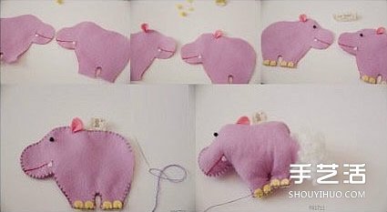 簡單布藝小手工：可愛小動物的制作方法圖解 -  itrip.net.cn