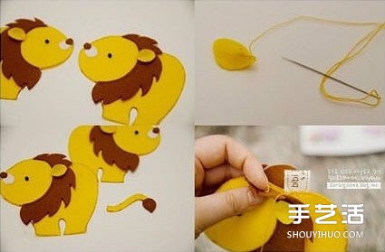 簡單布藝小手工：可愛小動物的制作方法圖解 -  itrip.net.cn