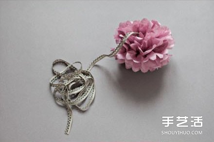 立體紙花的制作圖解 立體紙花的做法圖解 -  itrip.net.cn