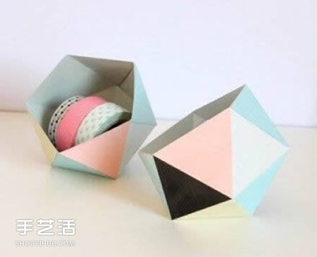 收納紙盒的做法帶展開圖 卡紙制作收納盒的方法 -  itrip.net.cn