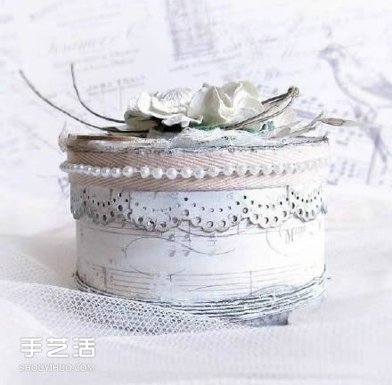 透明膠帶紙筒廢物利用DIY手工制作帶蓋收納罐 -  itrip.net.cn