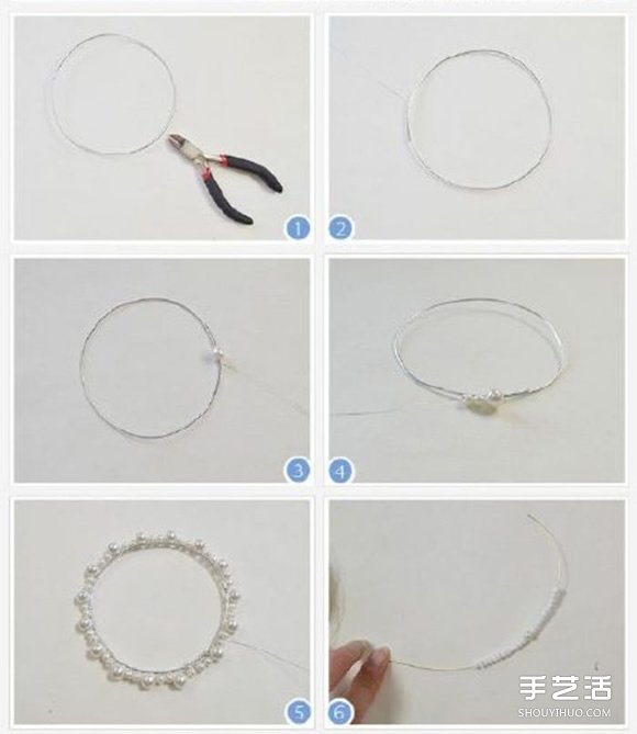送給孩子的美麗串珠公主王冠制作方法圖解 -  itrip.net.cn