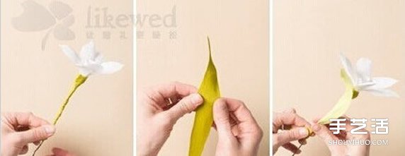 水仙花的折法圖解 折紙水仙花制作方法教程 -  itrip.net.cn