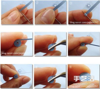 衍紙基礎(chǔ)造型的做法 衍紙卷法DIY圖解教程 -  itrip.net.cn