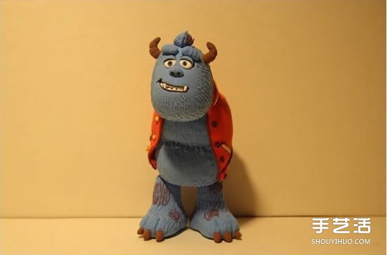 粘土怪獸DIY圖解教程 搞笑軟陶怪獸手工制作 -  itrip.net.cn