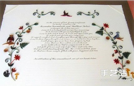 美美噠卷紙畫DIY制作情書 這樣夠浪漫了吧！ -  itrip.net.cn