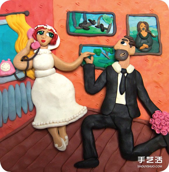 爸媽結(jié)婚30年！女兒送上“童年回憶”粘土作品 -  itrip.net.cn