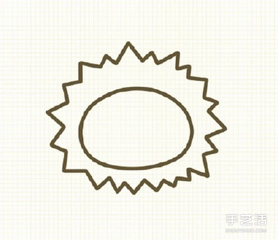可愛獅子簡筆畫步驟 獅子簡筆畫彩色圖片教程 -  itrip.net.cn