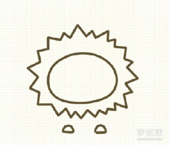 可愛獅子簡筆畫步驟 獅子簡筆畫彩色圖片教程 -  itrip.net.cn