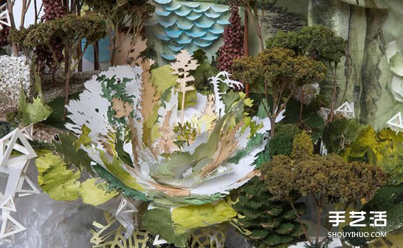 似畫不是畫：混合材質(zhì)DIY奇幻華麗的立體山水畫 -  itrip.net.cn