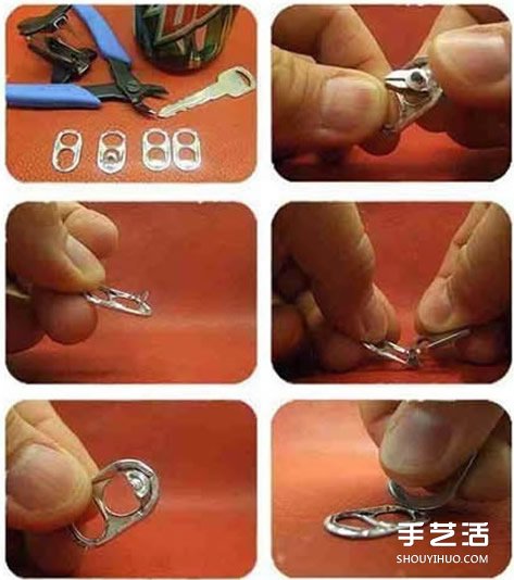 易拉罐拉環(huán)包包手工制作 拉環(huán)DIY包包的教程 -  itrip.net.cn