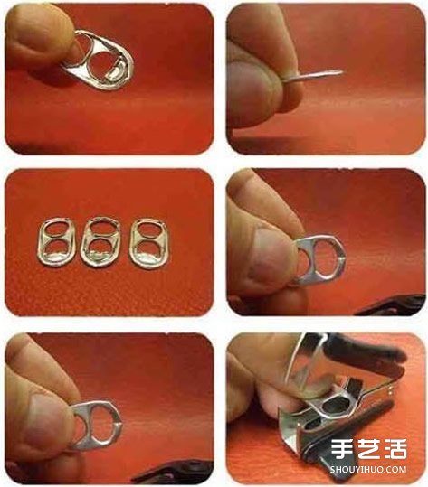 易拉罐拉環(huán)包包手工制作 拉環(huán)DIY包包的教程 -  itrip.net.cn