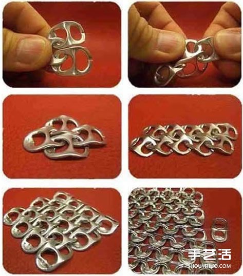 易拉罐拉環(huán)包包手工制作 拉環(huán)DIY包包的教程 -  itrip.net.cn