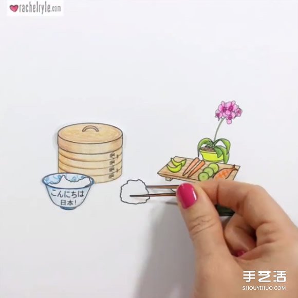 自制插畫和拼貼 手繪風(fēng)動畫教你泡出完美拿鐵 -  itrip.net.cn