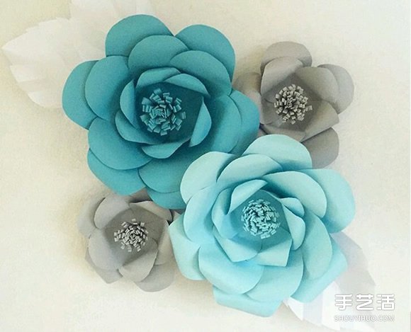 簡單紙花的制作方法過程 手工紙花制作圖解 -  itrip.net.cn