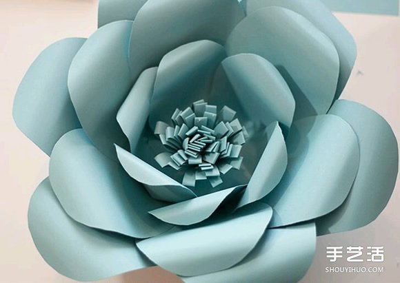 簡單紙花的制作方法過程 手工紙花制作圖解 -  itrip.net.cn