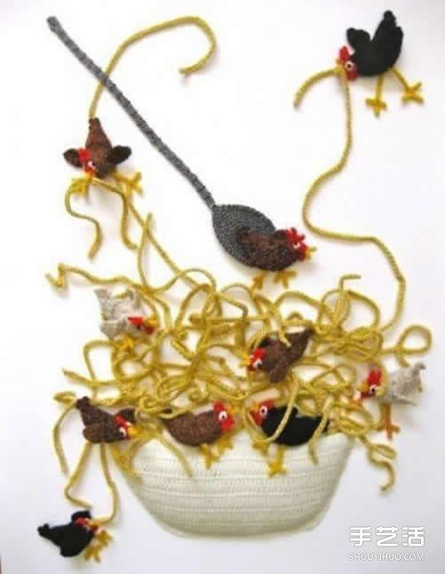 有趣的食物主題針織作品 有創(chuàng)意就不普通！ -  itrip.net.cn