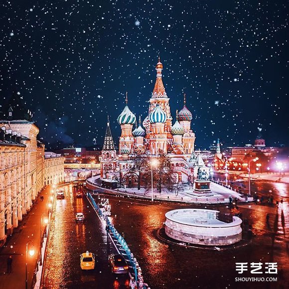 宛如北國(guó)仙境的莫斯科 呈現(xiàn)出夢(mèng)幻的童話氛圍 -  itrip.net.cn
