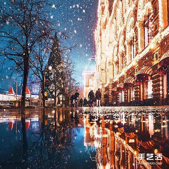 宛如北國(guó)仙境的莫斯科 呈現(xiàn)出夢(mèng)幻的童話氛圍 -  itrip.net.cn