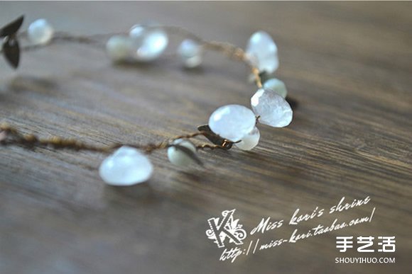 繞線手鐲DIY教程 唯美珠子繞線手鐲手工制作 -  itrip.net.cn