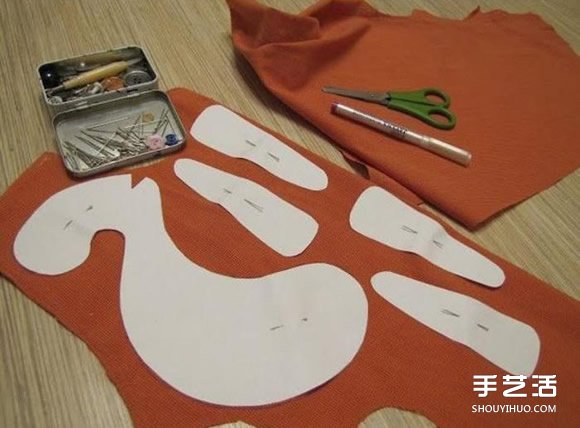 布藝馬手工制作帶圖紙 毛絨玩具馬DIY圖解 -  itrip.net.cn