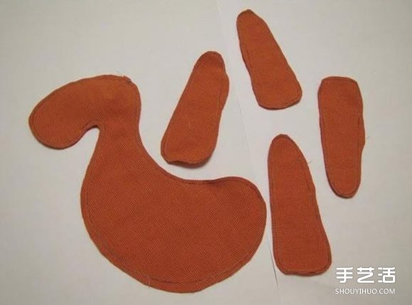 布藝馬手工制作帶圖紙 毛絨玩具馬DIY圖解 -  itrip.net.cn