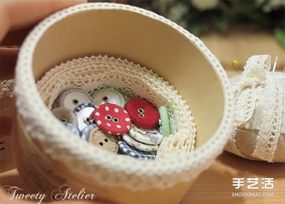 透明膠帶紙筒廢物利用 DIY制作漂亮的收納盒 -  itrip.net.cn