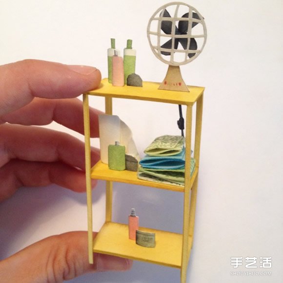 紙藝和水彩畫DIY電影場景 可愛又精致的小世界 -  itrip.net.cn