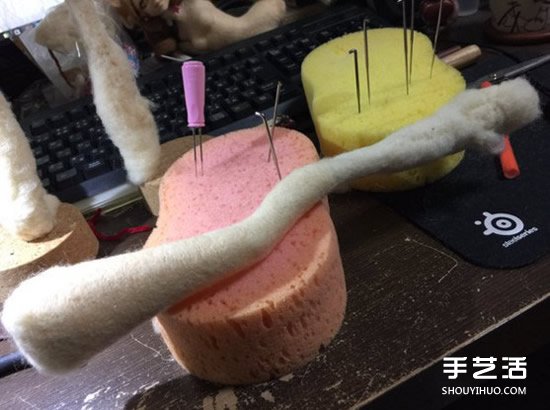 羊毛氈美少女玩偶 工程浩大的擬真玩偶作品 -  itrip.net.cn