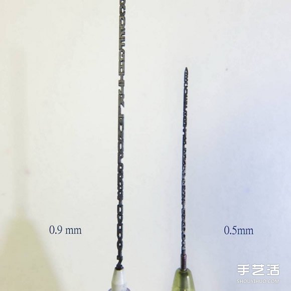 世界之最！0.5毫米的鉛筆芯筆尖雕刻藝術(shù) -  itrip.net.cn