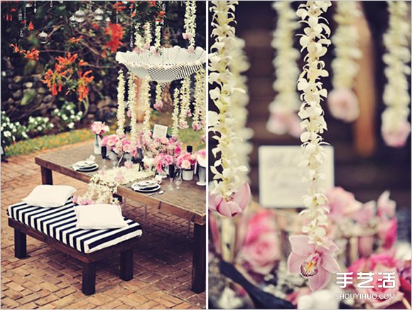 獨(dú)特主題婚慶布置：傘原來(lái)可以讓婚禮這樣美 -  itrip.net.cn