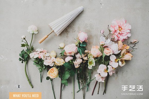 婚禮用傘DIY教程 漂亮婚慶雨傘制作方法圖解 -  itrip.net.cn