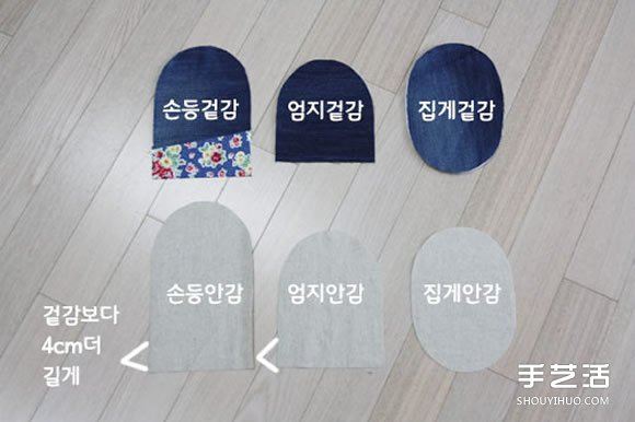 舊牛仔褲改造再利用 DIY制作漂亮的烘焙手套 -  itrip.net.cn
