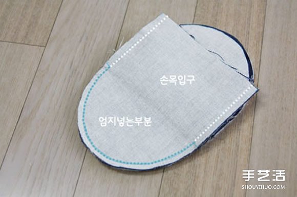 舊牛仔褲改造再利用 DIY制作漂亮的烘焙手套 -  itrip.net.cn