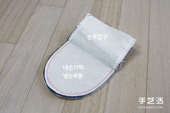 舊牛仔褲改造再利用 DIY制作漂亮的烘焙手套 -  itrip.net.cn