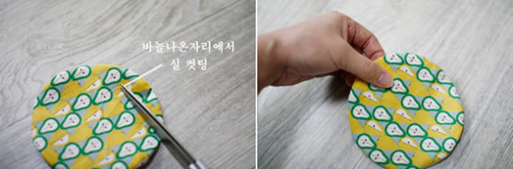 簡單果盤制作方法圖解 家居布藝果盤DIY教程 -  itrip.net.cn