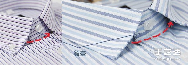 破舊襯衫廢物利用DIY手工制作紳士貓項(xiàng)圈 -  itrip.net.cn