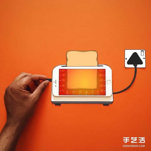 iPhone手機(jī)入畫 DIY創(chuàng)意無(wú)限的有趣插畫作品 -  itrip.net.cn