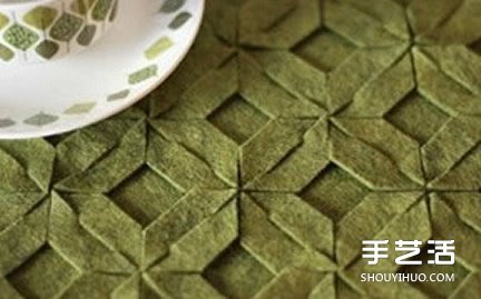 拼布杯墊DIY制作教程 帶圖案杯墊布藝手工制作 -  itrip.net.cn