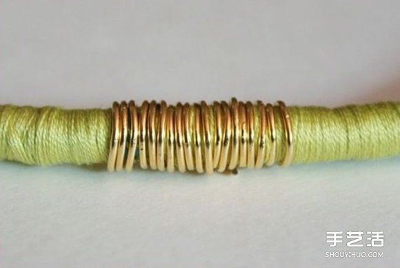 民族風(fēng)纏線手鐲DIY 簡單自制繞線手鏈的步驟 -  itrip.net.cn