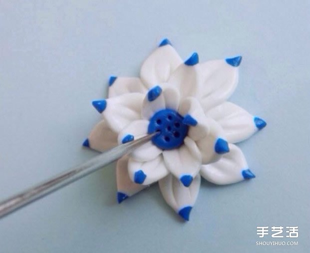 超輕粘土蓮花DIY教程 用粘土制作蓮花的過(guò)程 -  itrip.net.cn