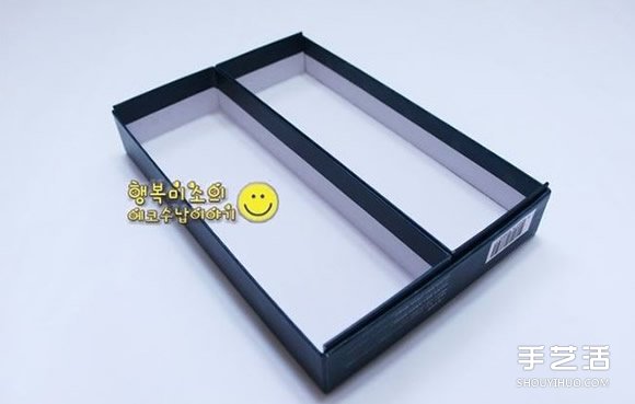 鞋盒廢物利用收納盒的DIY制作方法圖解教程 -  itrip.net.cn