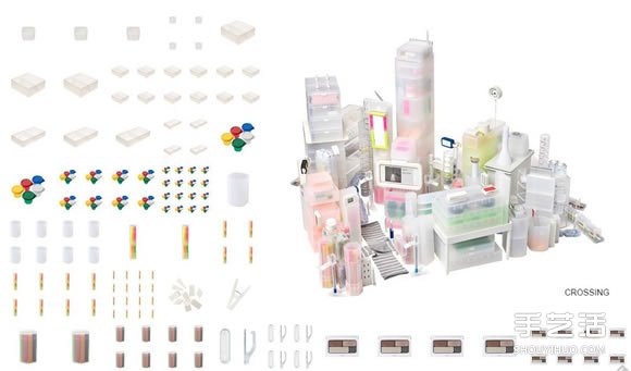 一萬(wàn)個(gè)無(wú)印良品商品DIY制作出東京城市模型 -  itrip.net.cn