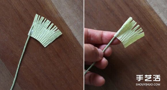鈴鐺花的折法圖解 皺紋紙制作鈴鐺花的方法 -  itrip.net.cn