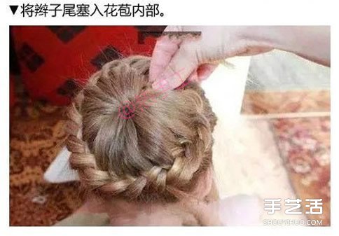古典風(fēng)歐美盤發(fā)教程 長發(fā)盤發(fā)發(fā)型步驟圖片 -  itrip.net.cn