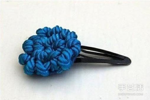 繩編花朵DIY詳細(xì)圖解 讓你簡(jiǎn)單制作出漂亮發(fā)夾 -  itrip.net.cn