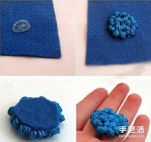 繩編花朵DIY詳細(xì)圖解 讓你簡(jiǎn)單制作出漂亮發(fā)夾 -  itrip.net.cn