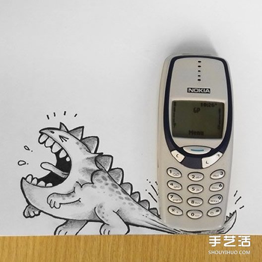 二次元和三次元結(jié)合 DIY充滿童趣的漫畫圖片 -  itrip.net.cn
